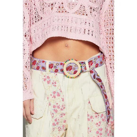 POL | Accessories | Pol Colorful Floral Belt | Poshmark display picture 2